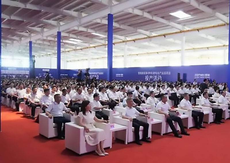 年產超30GWh!楚能鋰電池產業園一期正式投產